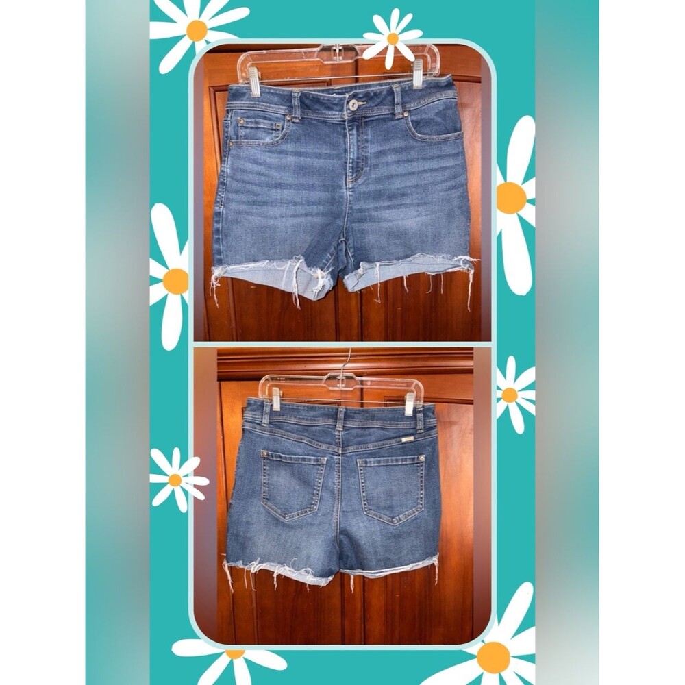 INC International Concepts Blue Jean Shorts #1755